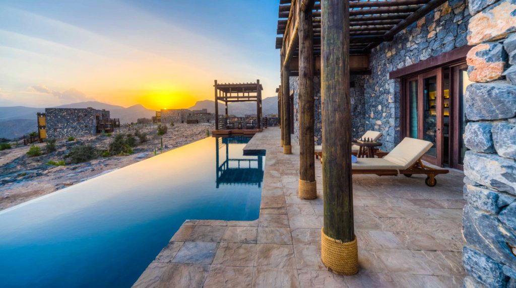 Alila Jabal Akhdar villa pool
