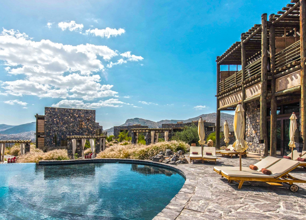 Alila Jabal Akhdar pool