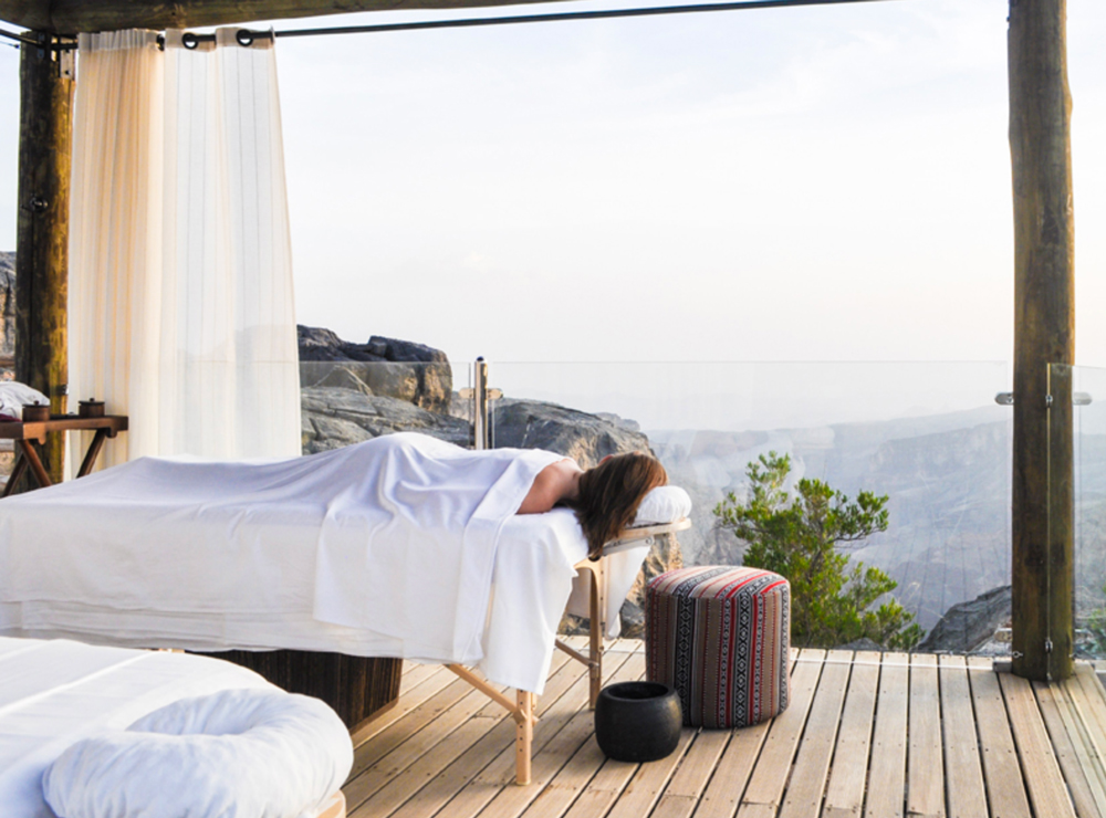 Alila Jabal Akhdar spa massage