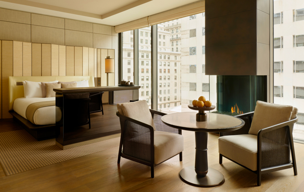 Aman New York Hotel suite 