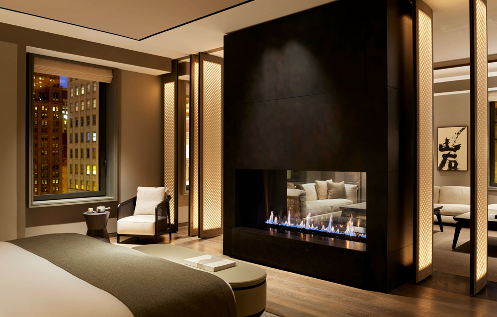 Aman New York Hotel suite 