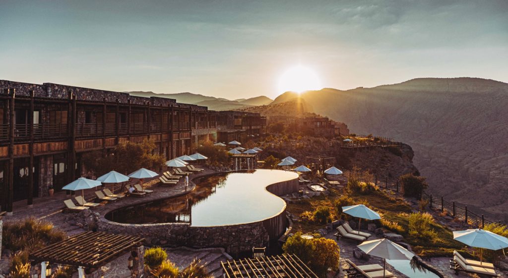 Alila Jabal Akhdar pool