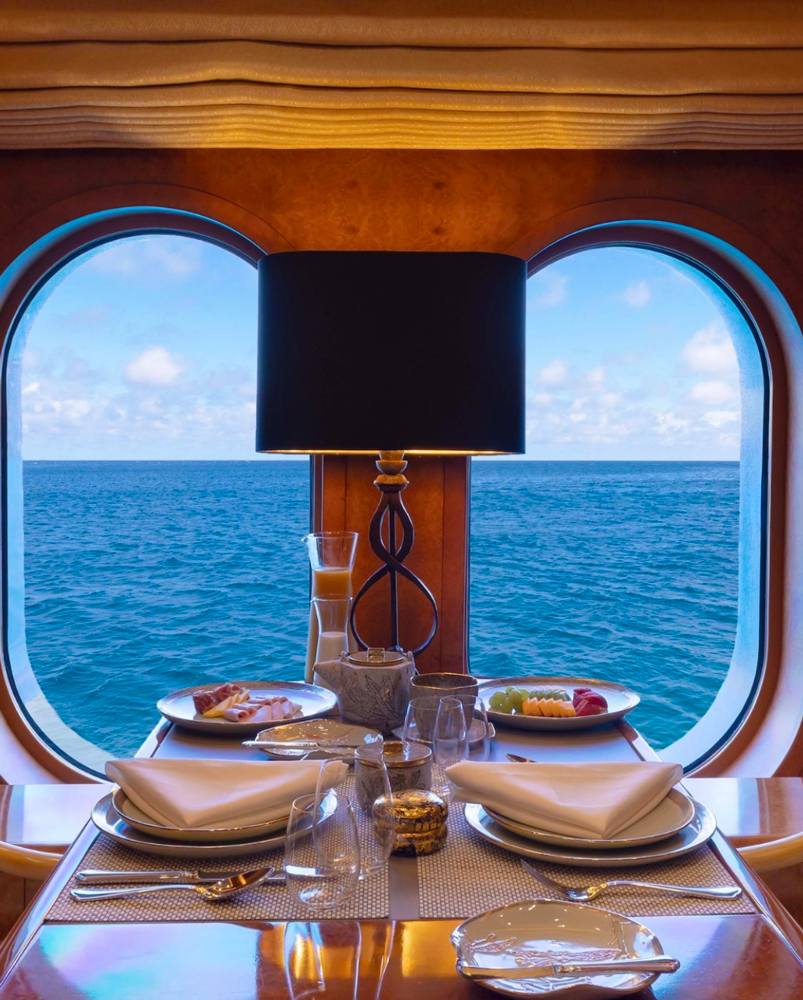 onboard Aqua Expeditions Aqua Lares superyacht