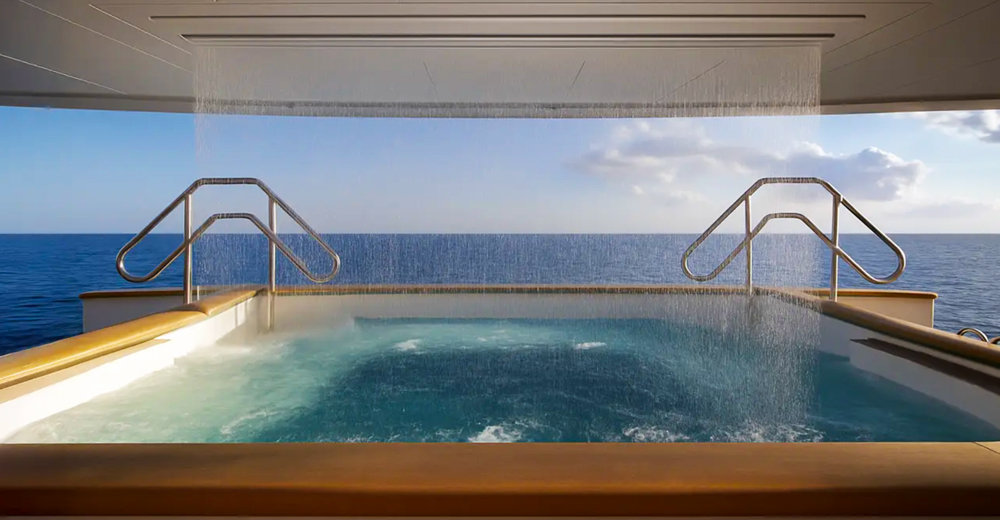 Aqua Expeditions Aqua Lares superyacht pool 