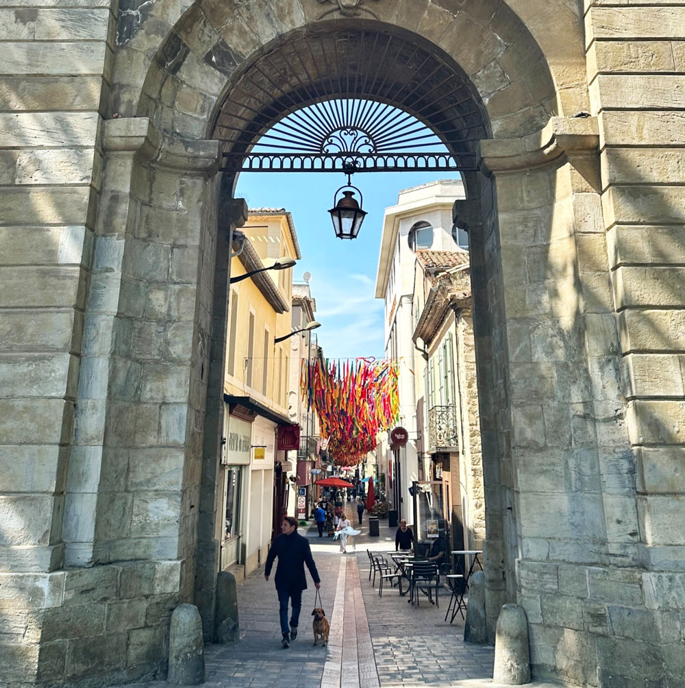 gate in Carcassonne