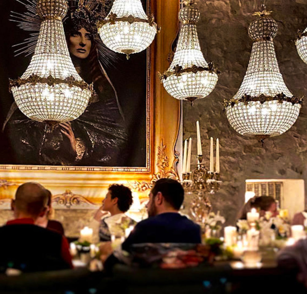 restaurant chandeliers