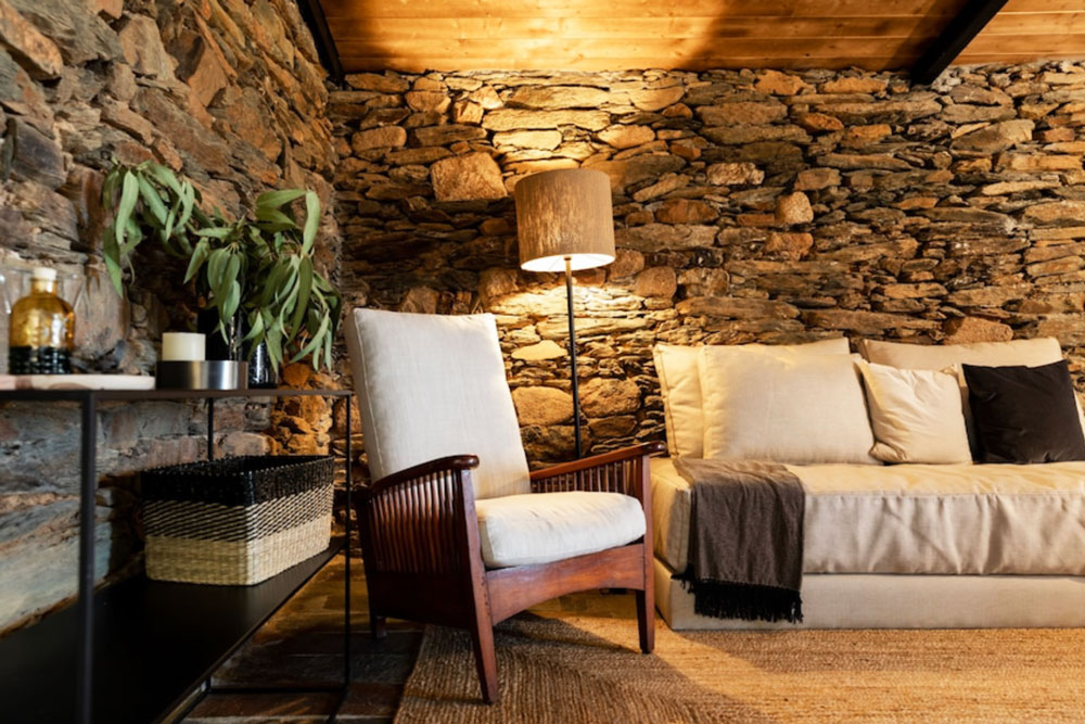 Herdade dos Abegões living room 