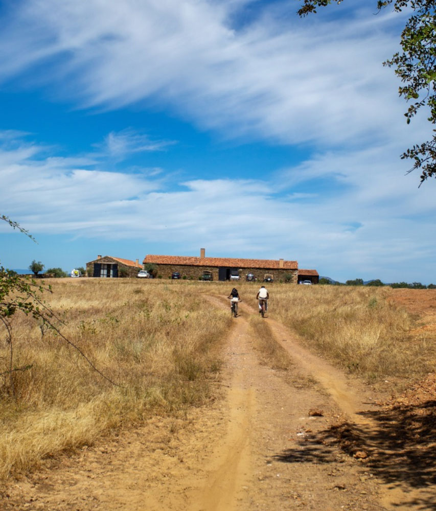 Herdade dos Abegões biking trails